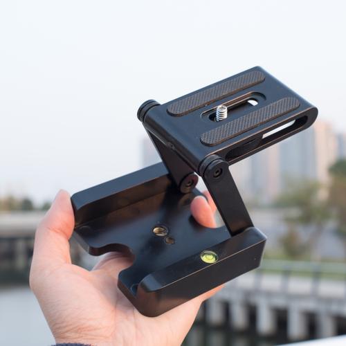 z云台 z型折叠云台塑料款gopro云台 z型快速百折快装板微距架滑轨
